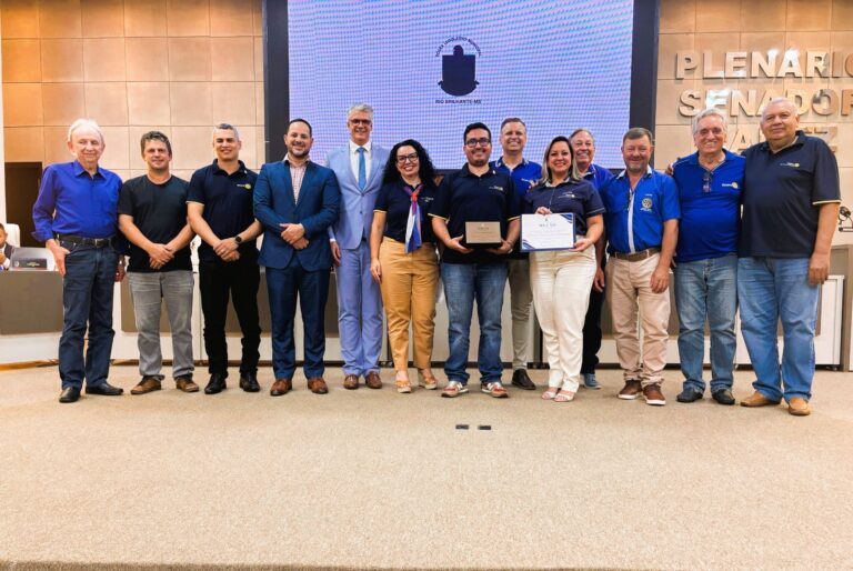 Rotary Club de Rio Brilhante recebe Moção de Aplauso por 57 anos de serviços à comunidade | Câmara Municipal de Rio Brilhante Câmara Municipal de Rio Brilhante