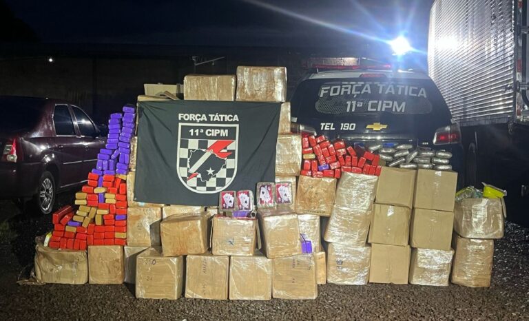 PMMS apreende uma tonelada de maconha em residência de Campo Grande - PMMS