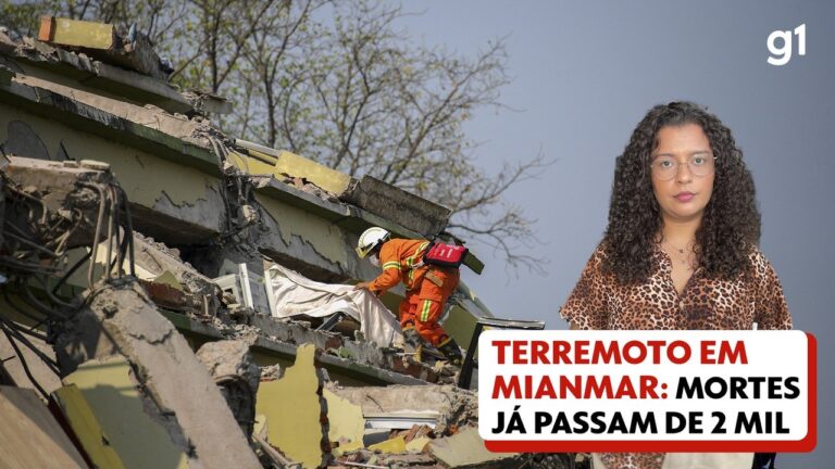 Número de mortos em terremoto em Mianmar sobe para 2.065