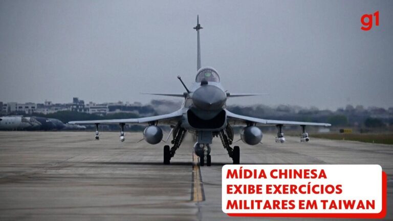 China diz que exercícios militares em Taiwan são 'alerta severo'