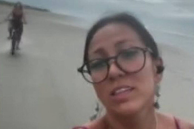 Condutor de charrete é preso em Praia Grande (SP) após atropelar ciclista
