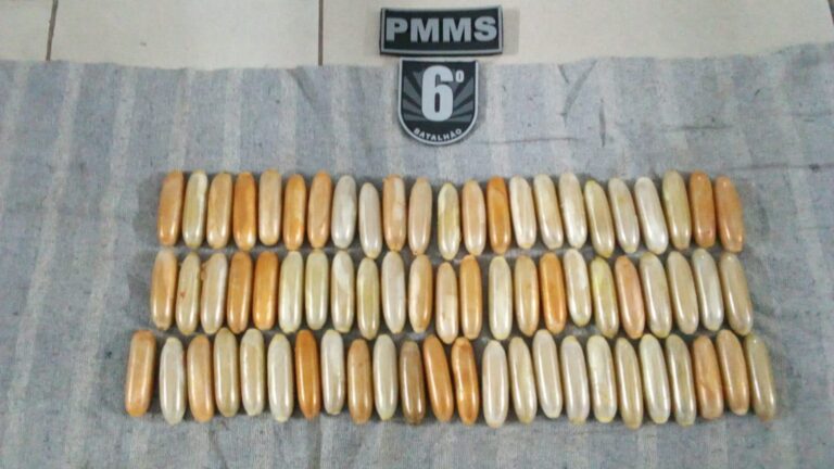 Polícia Militar Intercepta Tráfico Internacional de Drogas em Corumbá - PMMS