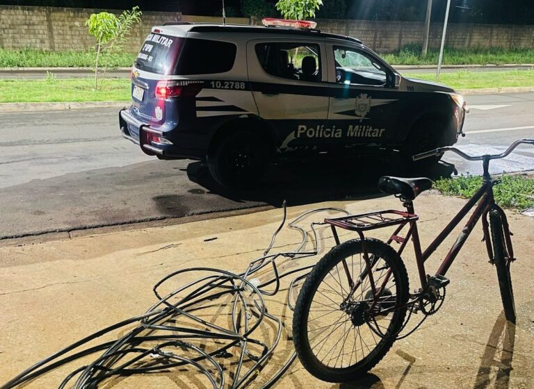 Polícia Militar em Três Lagoas realiza a prisão de autor de furto e receptação - PMMS