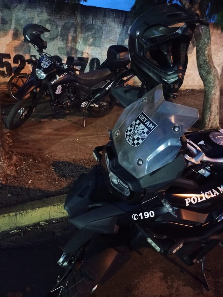 Polícia Militar em Três realiza o cumprimento de Mandado de Prisão. - PMMS