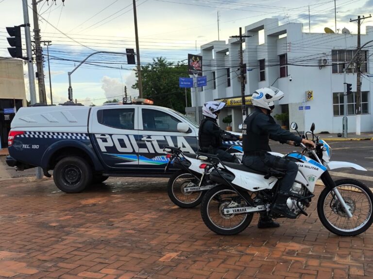 Polícia Militar inicia motopatrulhamento em Rio Verde de MT - PMMS
