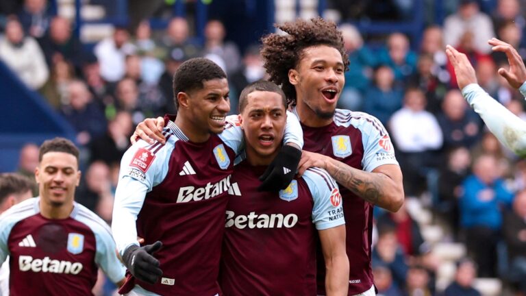 Rashford marca dois e coloca Aston Villa na semifinal da Copa da Inglaterra | CNN Brasil