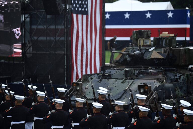Custo de festival militar de Trump em Washington pode chegar a US$ 45 milhões